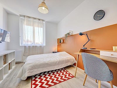 CHAMBRE A LOUER - LYON 4EME ARRONDISSEMENT - 9.96 m2 - 670€ charges comprises par mois