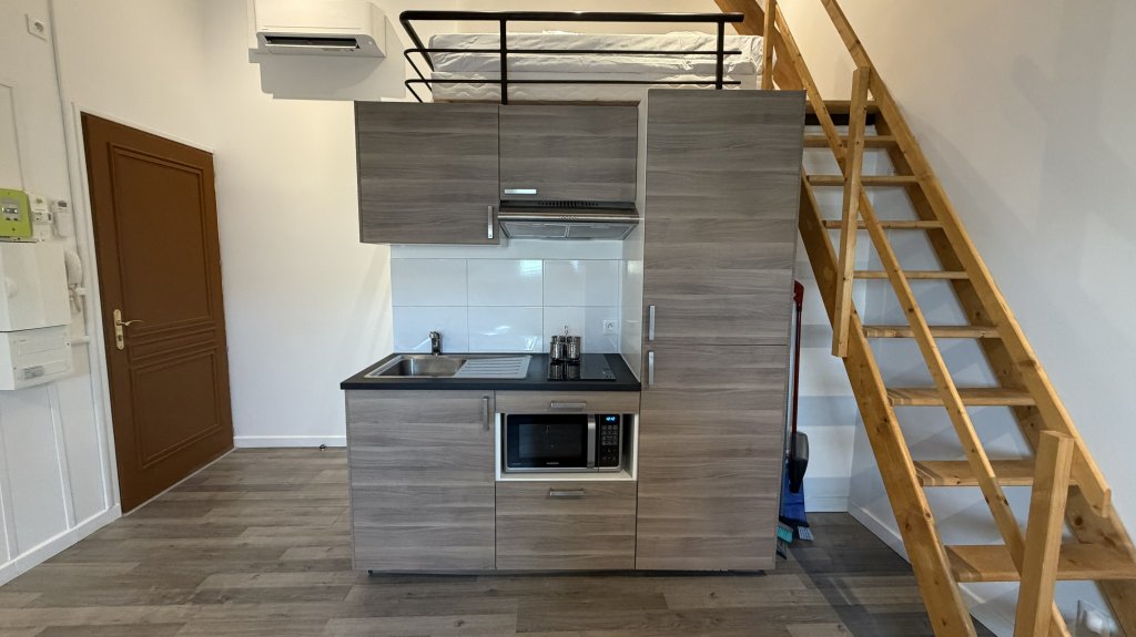 APPARTEMENT T1 A LOUER - LYON 7EME ARRONDISSEMENT - 18.38 m2 - 562 &euro; charges comprises par mois